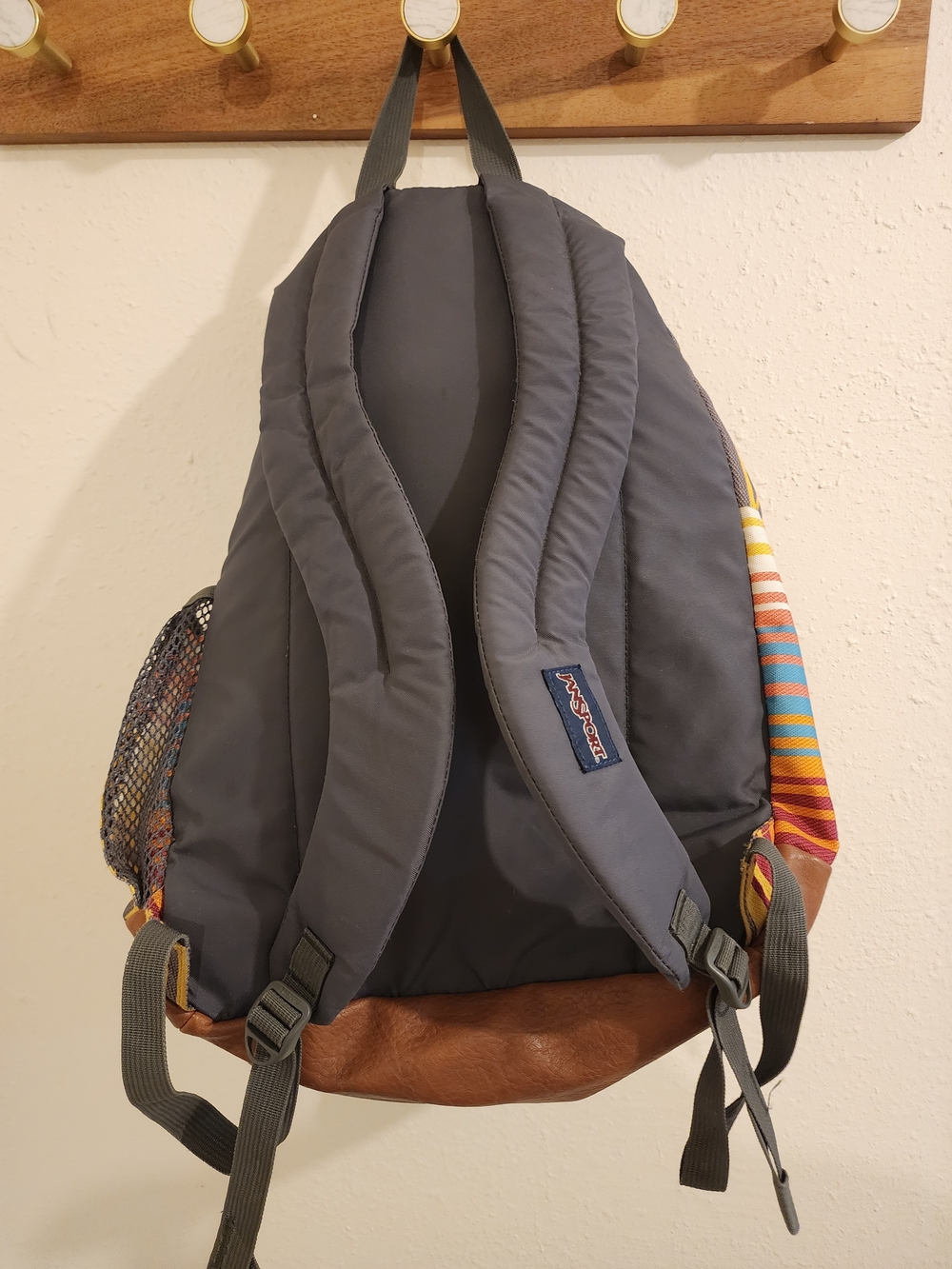 JanSport Multicolor Striped Backpack - Picture 6 of 13